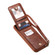 iPhone 11 Vertical Flip Wallet Shockproof Back Cover Protective Case with Holder & Card Slots & Lanyard & Photos Frames - Coffee
