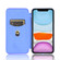 iPhone 11 Carbon Fiber Texture Horizontal Flip TPU + PC + PU Leather Case with Card Slot - Blue