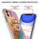 iPhone 11 Electroplating Pattern IMD TPU Shockproof Case with Rhinestone Ring Holder  - Dream Chasing Butterfly