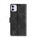 iPhone 11 Skin Feel Crocodile Texture Magnetic Clasp Horizontal Flip PU Leather Case with Holder & Card Slots & Wallet  - Black