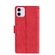 iPhone 11 Skin Feel Crocodile Texture Magnetic Clasp Horizontal Flip PU Leather Case with Holder & Card Slots & Wallet  - Red