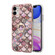 iPhone 11 Electroplating Pattern IMD TPU Shockproof Case with Rhinestone Ring Holder  - Pink Scales