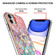 iPhone 11 Electroplating Pattern IMD TPU Shockproof Case with Rhinestone Ring Holder  - Colorful Scales