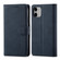 Frosted Anti-theft Brush Horizontal Flip Leather Case with Holder & Card Slots & Wallet iPhone 11 - Dark Blue