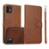 iPhone 11 Calf Texture 2 in 1 Detachable Magnetic Back Cover Horizontal Flip Leather Case with Holder & Card Slots & Wallet & Photo Frame  - Brown