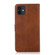 iPhone 11 Calf Texture 2 in 1 Detachable Magnetic Back Cover Horizontal Flip Leather Case with Holder & Card Slots & Wallet & Photo Frame  - Brown
