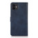 iPhone 11 Calf Texture 2 in 1 Detachable Magnetic Back Cover Horizontal Flip Leather Case with Holder & Card Slots & Wallet & Photo Frame  - Blue