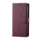 Frosted Anti-theft Brush Horizontal Flip Leather Case with Holder & Card Slots & Wallet iPhone 11 - Wine Red