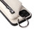 iPhone 11 Detachable Zippered Coin Purse Phone Case with Lanyard - White