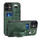 iPhone 11 Suteni 215 Wrist Strap PU Phone Case  - Green