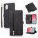 iPhone 11 Zipper Card Slot Buckle Wallet Leather Phone Case - Black