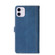 iPhone 11 Stitching Skin Feel Magnetic Buckle Horizontal Flip PU Leather Case with Holder & Card Slots & Wallet  - Blue