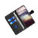 iPhone 11 Stitching Skin Feel Magnetic Buckle Horizontal Flip PU Leather Case with Holder & Card Slots & Wallet  - Black