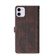 iPhone 11 Stitching Skin Feel Magnetic Buckle Horizontal Flip PU Leather Case with Holder & Card Slots & Wallet  - Brown