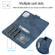 iPhone 11 KLT888-2 Retro 2 in 1 Detachable Magnetic Horizontal Flip TPU + PU Leather Case with Holder & Card Slots & Photo Frame & Wallet - Dark Blue