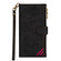 iPhone 11 Zipper Multi-card Slots Horizontal Flip PU Leather Case with Holder & Card Slots & Wallet & Lanyard & Photo Frame  - Black