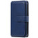 iPhone 11 Multifunctional Magnetic Copper Buckle Horizontal Flip Solid Color Leather Case with 10 Card Slots & Wallet & Holder & Photo Frame - Dark Blue