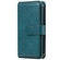 iPhone 11 Multifunctional Magnetic Copper Buckle Horizontal Flip Solid Color Leather Case with 10 Card Slots & Wallet & Holder & Photo Frame - Dark Green