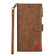 iPhone 11 Zipper Multi-card Slots Horizontal Flip PU Leather Case with Holder & Card Slots & Wallet & Lanyard & Photo Frame  - Brown