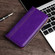iPhone 11 Grid Texture Magnetic PU + TPU Horizontal Flip Leather Case with Holder & Card Slot  - Purple