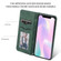 iPhone 11 Retro Skin Feel Business Magnetic Horizontal Flip Leather Case  - Army Green