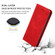 iPhone 11 Retro Skin Feel Business Magnetic Horizontal Flip Leather Case  - Red