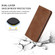iPhone 11 Retro Skin Feel Business Magnetic Horizontal Flip Leather Case  - Brown