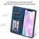 iPhone 11 Retro Skin Feel Business Magnetic Horizontal Flip Leather Case  - Navy Blue