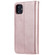 iPhone 11 Solid Color Horizontal Flip Protective Case with Holder & Card Slots & Wallet & Photo Frame & Lanyard - Rose Gold