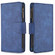 iPhone 11 Skin Feel Detachable Magnetic Zipper Horizontal Flip PU Leather Case with Multi-Card Slots & Holder & Wallet & Photo Frame & Lanyard - Blue