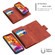 iPhone 11 Skin Feel Detachable Magnetic Zipper Horizontal Flip PU Leather Case with Multi-Card Slots & Holder & Wallet & Photo Frame & Lanyard - Brown