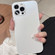 iPhone 11 AG Frosted Tempered Glass Phone Case - White