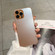 iPhone 11 Frosted Tempered Glass Phone Case - Brown