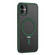 iPhone 11 Skin Feel MagSafe Shockproof Phone Case with Holder - Dark Green