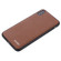 iPhone 11 GEBEI Full-coverage Shockproof Leather Protective Case - Brown