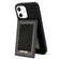 iPhone 11 N.BEKUS Vertical Flip Card Slot RFID Phone Case  - Black