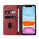 iPhone 11 Wristband Magnetic Leather Phone Case  - Red