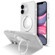 iPhone 11 MagSafe Magnetic Multifunctional Holder Phone Case - Transparent