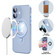 iPhone 11 MagSafe Magnetic Multifunctional Holder Phone Case - Transparent