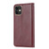 iPhone 11 Knead Skin Texture Horizontal Flip Leather Case  , with Photo Frame & Holder & Card Slots & Wallet - Wine Red