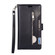 iPhone 11 Multifunctional Zipper Horizontal Flip Leather Case with Holder & Wallet & 9 Card Slots & Lanyard - Black