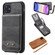 iPhone 11 Vertical Flip Shockproof Leather Protective Case with Short Rope, Support Card Slots & Bracket & Photo Holder & Wallet Function - Gray