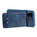 iPhone 11 Vertical Flip Shockproof Leather Protective Case with Short Rope, Support Card Slots & Bracket & Photo Holder & Wallet Function - Blue