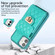 iPhone 11 Card Slot Leather Phone Case - Mint Green