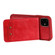 iPhone 11 Vertical Flip Shockproof Leather Protective Case with Short Rope, Support Card Slots & Bracket & Photo Holder & Wallet Function - Red