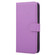 iPhone 11 Cross Texture Detachable Leather Phone Case  - Purple