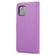 iPhone 11 Cross Texture Detachable Leather Phone Case  - Purple