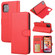 iPhone 11 Cross Texture Detachable Leather Phone Case  - Red