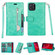iPhone 11 Multifunctional Zipper Horizontal Flip Leather Case with Holder & Wallet & 9 Card Slots & Lanyard - Mint Green