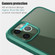 iPhone 11 Double-sided Plastic Glass Protective Case  - Dark Green